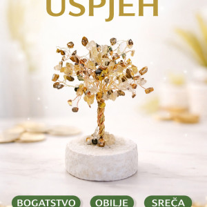 drvo kristala novac i uspjeh, citrin značenje, tigrovo oko značenje, kristali za obilje, kristali za novac, drvo kristala za poslovni uspjeh, energija obilja, dekoracija za ured, MelAureus by Melanija Maružin